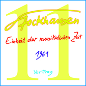 Stockhausen Special Edition Text-CD 11