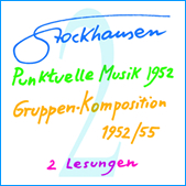 Stockhausen Special Edition Text-CD 2