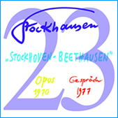 Stockhausen Special Edition Text-CD 23