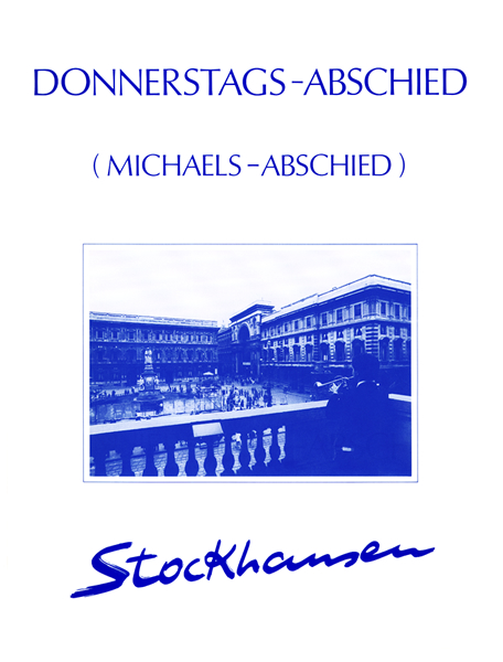 DONNERSTAGS-ABSCHIED