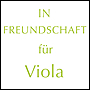 IN FREUNDSCHAFT for viola