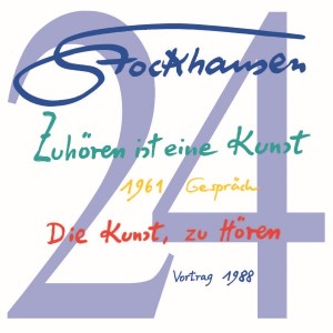 Stockhausen Special Edition Text-CD 24